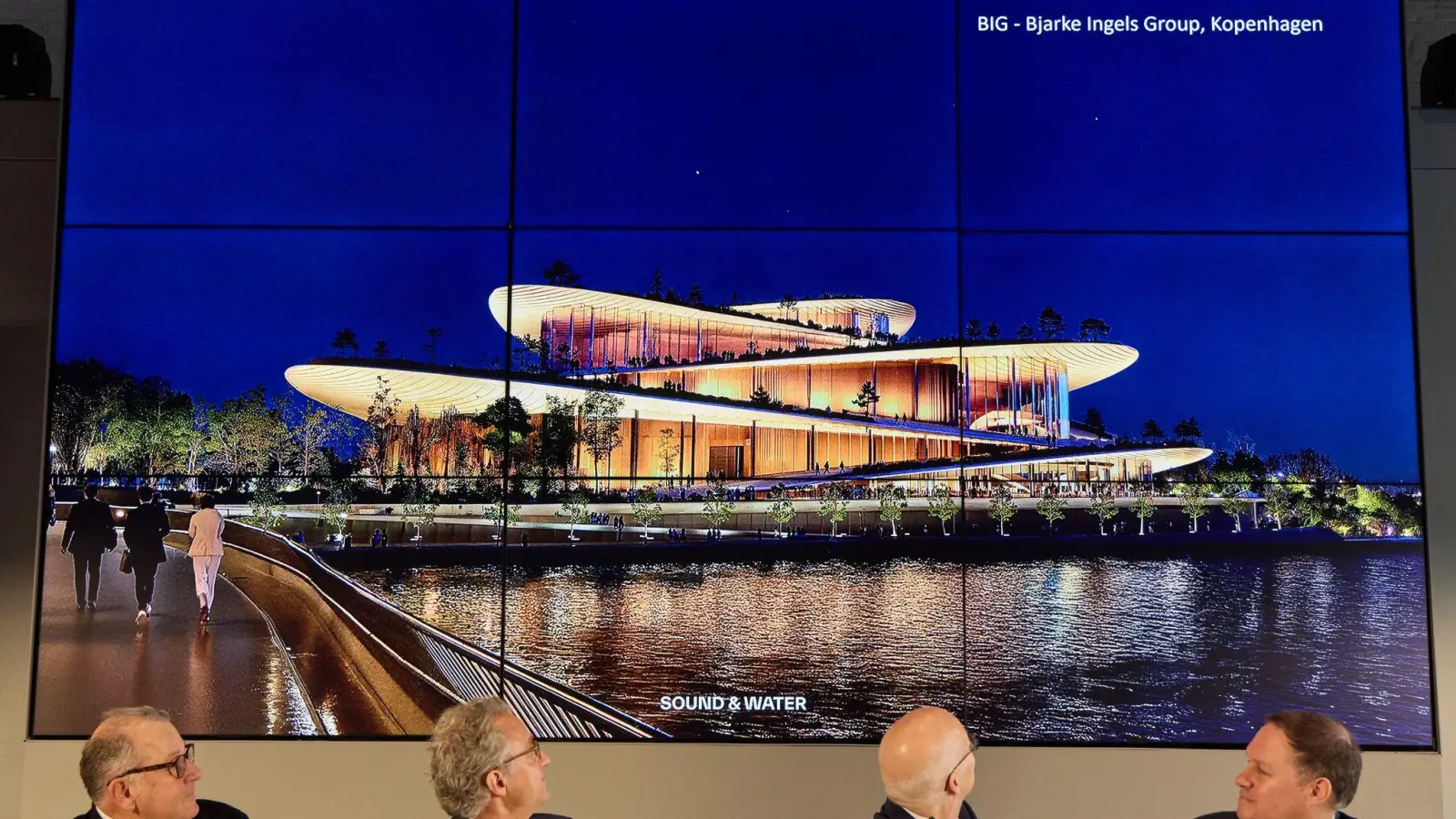 Das Büro Bjarke Ingels Group hat den Wettbewerb gewonnen. (Foto: Georg Wendt/dpa)