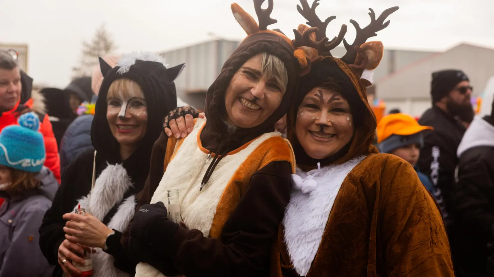 Eindrücke vom Herrieder Allerlei, dem Umzug am Faschingsdienstag. (Foto: Evi Lemberger)