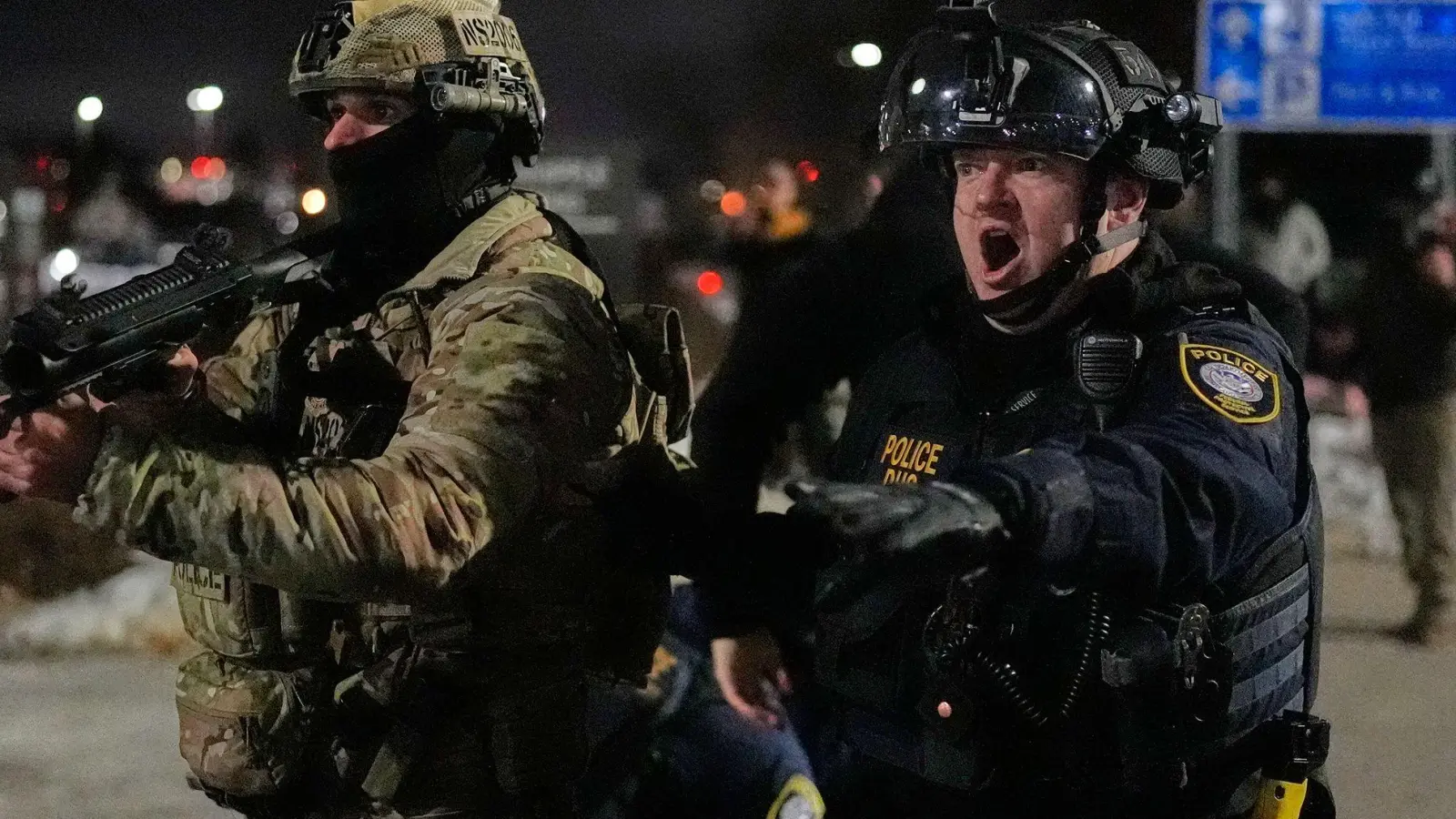 Die Lage in Minesota ist angespannt.  (Foto: Yuki Iwamura/AP/dpa)