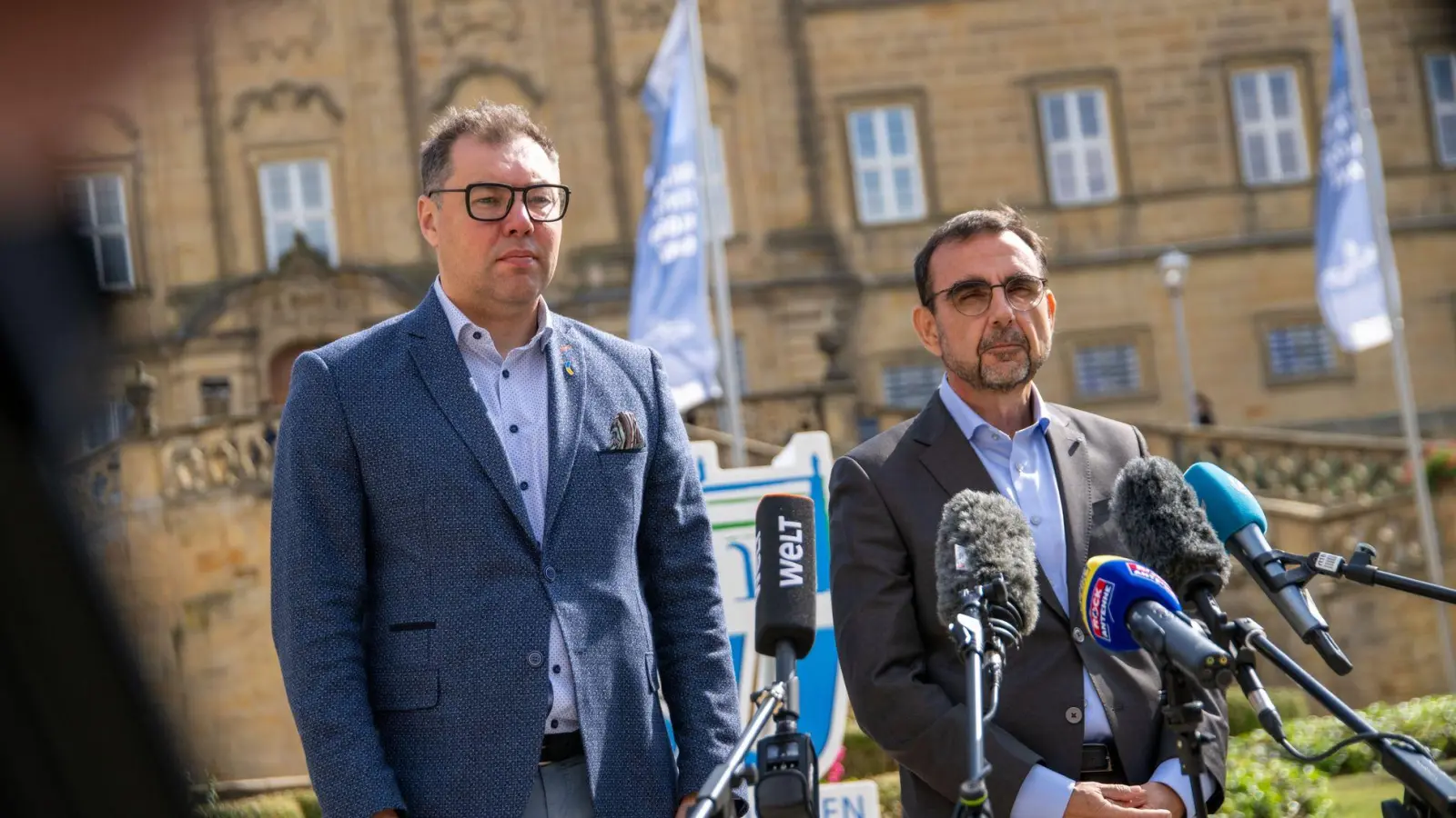 Die CSU-Fraktion im bayerischen hat der Ukraine weitere Solidarität zugesichert.  (Foto: Pia Bayer/dpa)