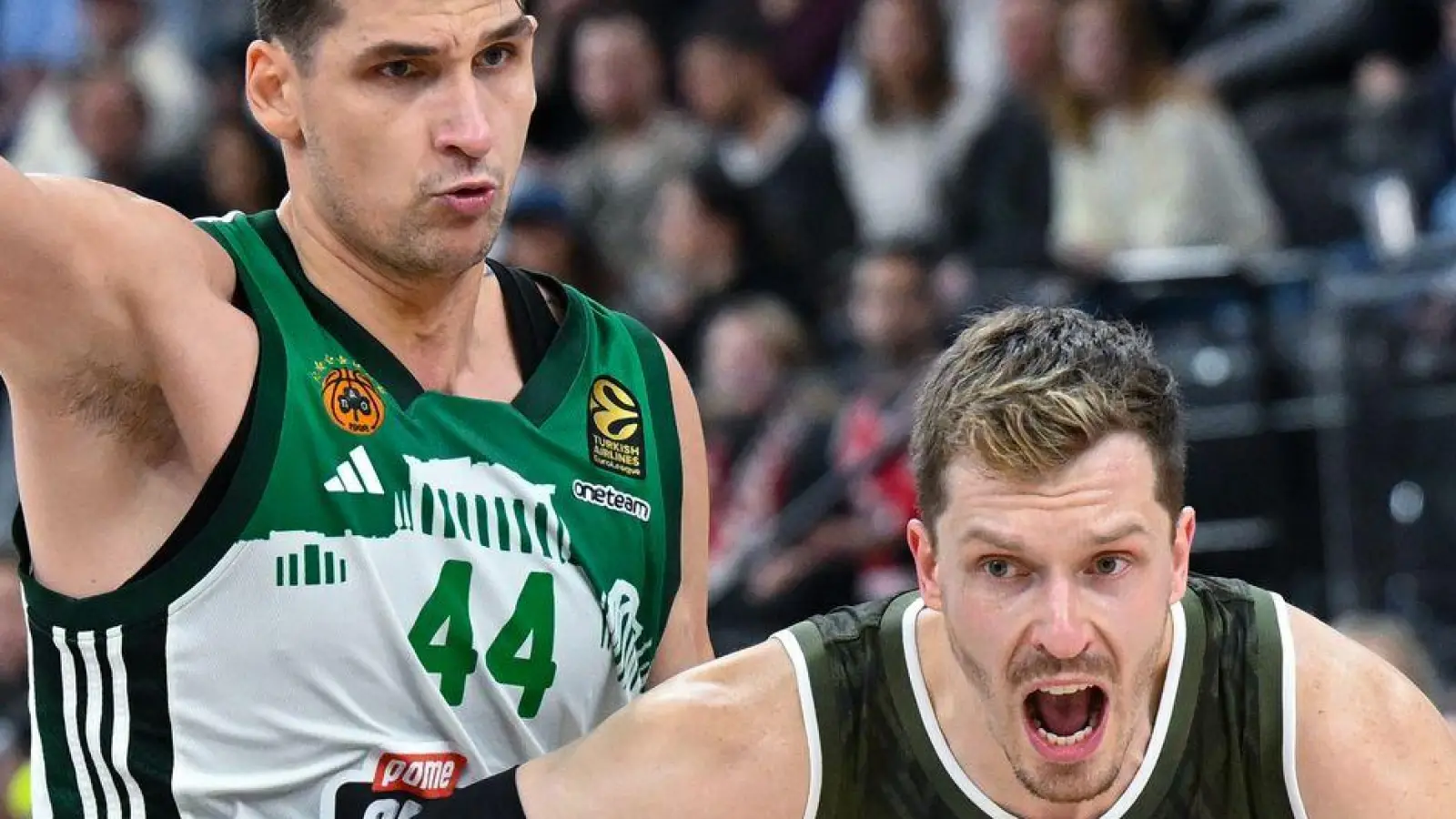 Andreas Obst gehört gegen Villeurbanne zu den besten Münchner Werfern.  (Foto: Sven Hoppe/dpa)