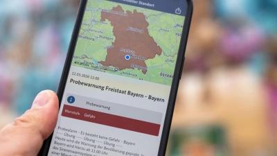 Nicht erschrecken: In Bayern heulen erneut die Sirenen. Denn es ist bundesweiter Warntag. (Archivbild) (Foto: Peter Kneffel/dpa)