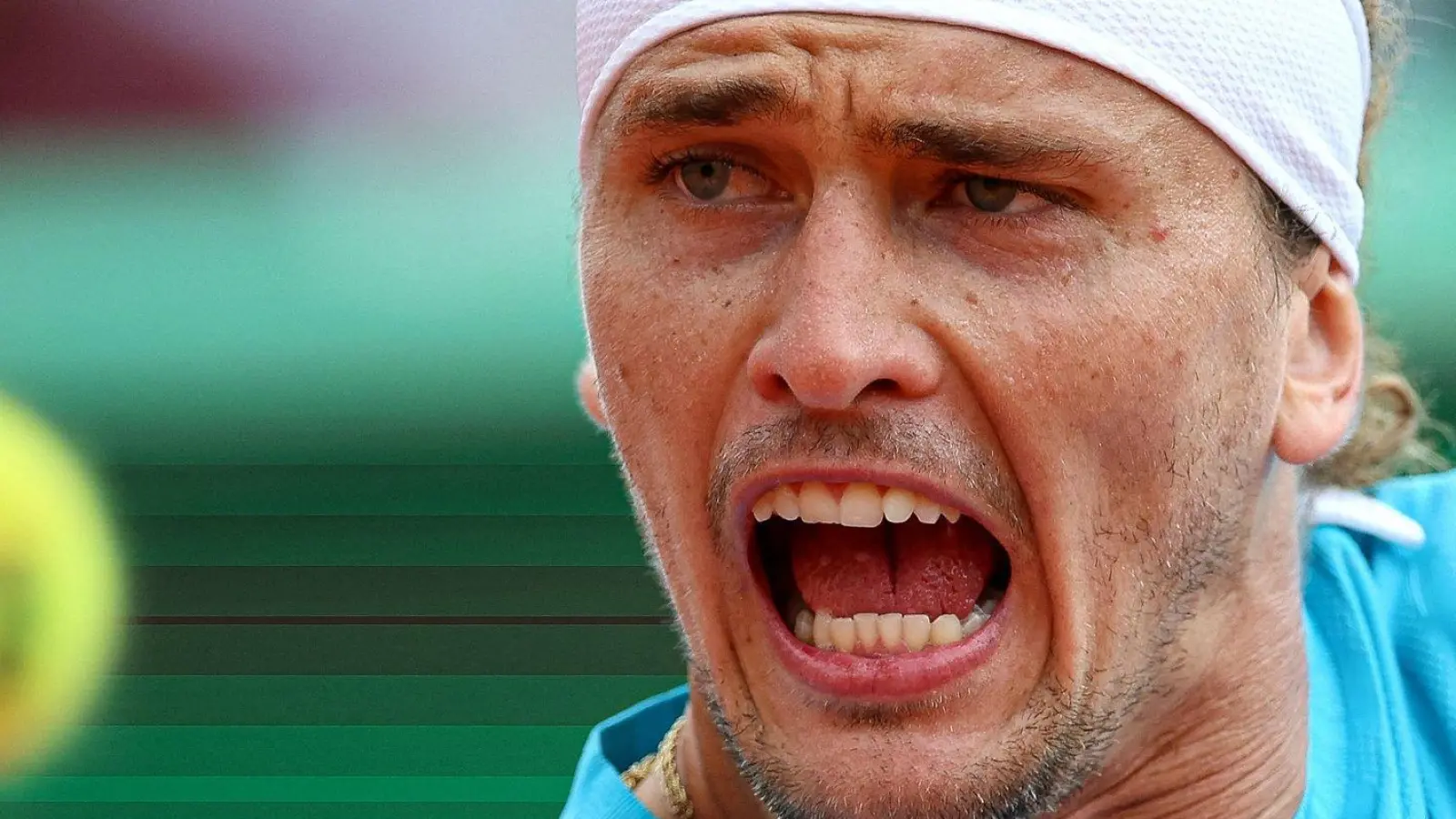 Alexander Zverev zeigte in Monte-Carlo Comeback-Qualitäten. (Foto: Valery Hache/AFP/dpa)