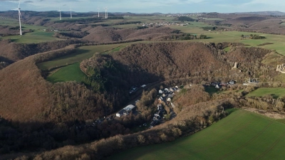 Die Leiche wurde in einem Waldstück bei Monreal entdeckt. (Archivbild) (Foto: Sascha Ditscher/dpa)