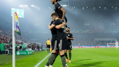 Die Bayern bleiben auch im DFB-Pokal eine Macht. (Foto: Rolf Vennenbernd/dpa)