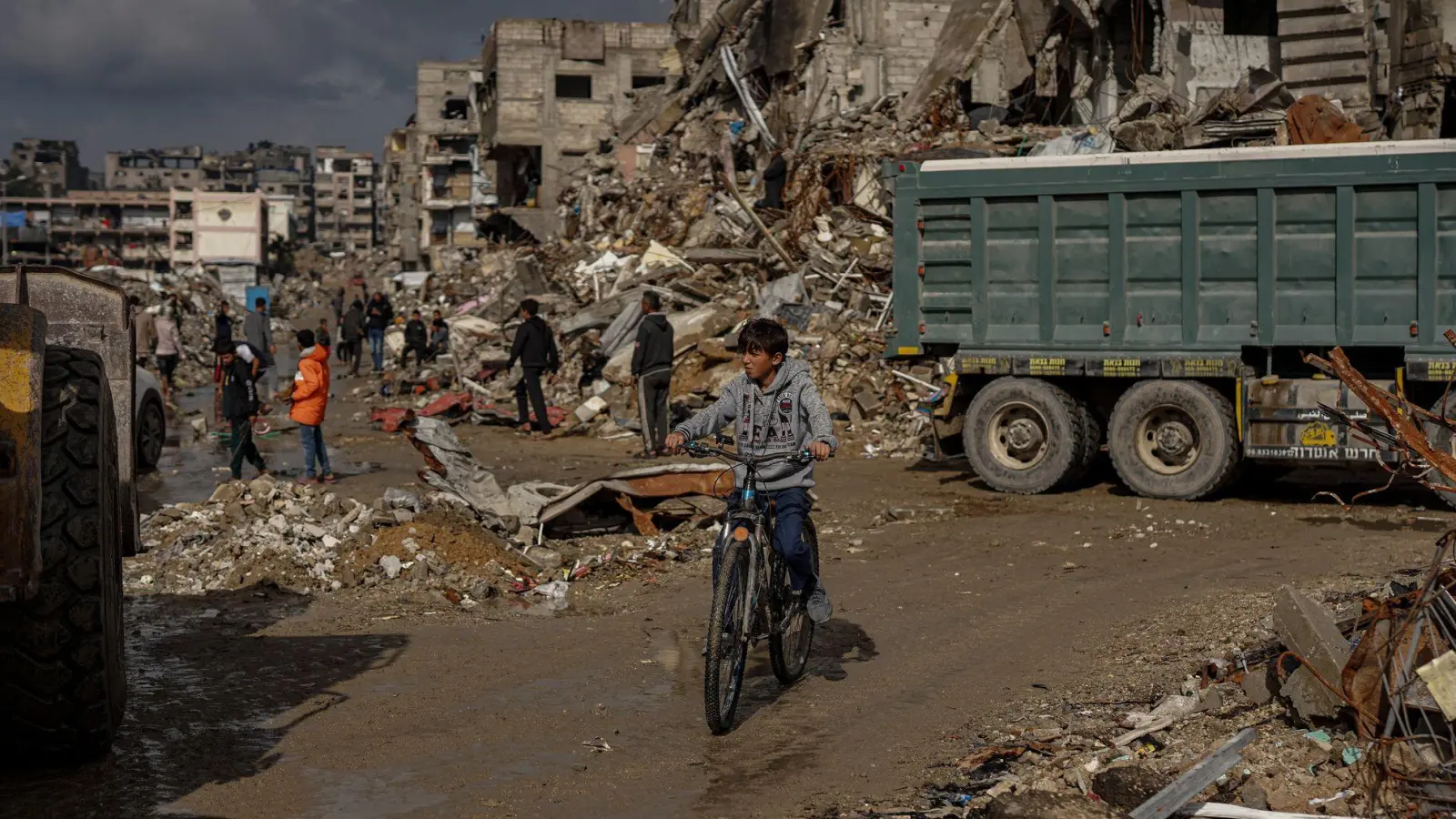 Eine UN-Resolution soll den US-Plan zur Beendigung des Gaza-Kriegs sichern. (Archivbild)  (Foto: Omar Ashtawy/APA Images via ZUMA Press Wire/dpa)