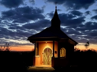 Abendstimmung in den Weinbergen - gesehen in Ipsheim (Foto: Barbara Nitsche)