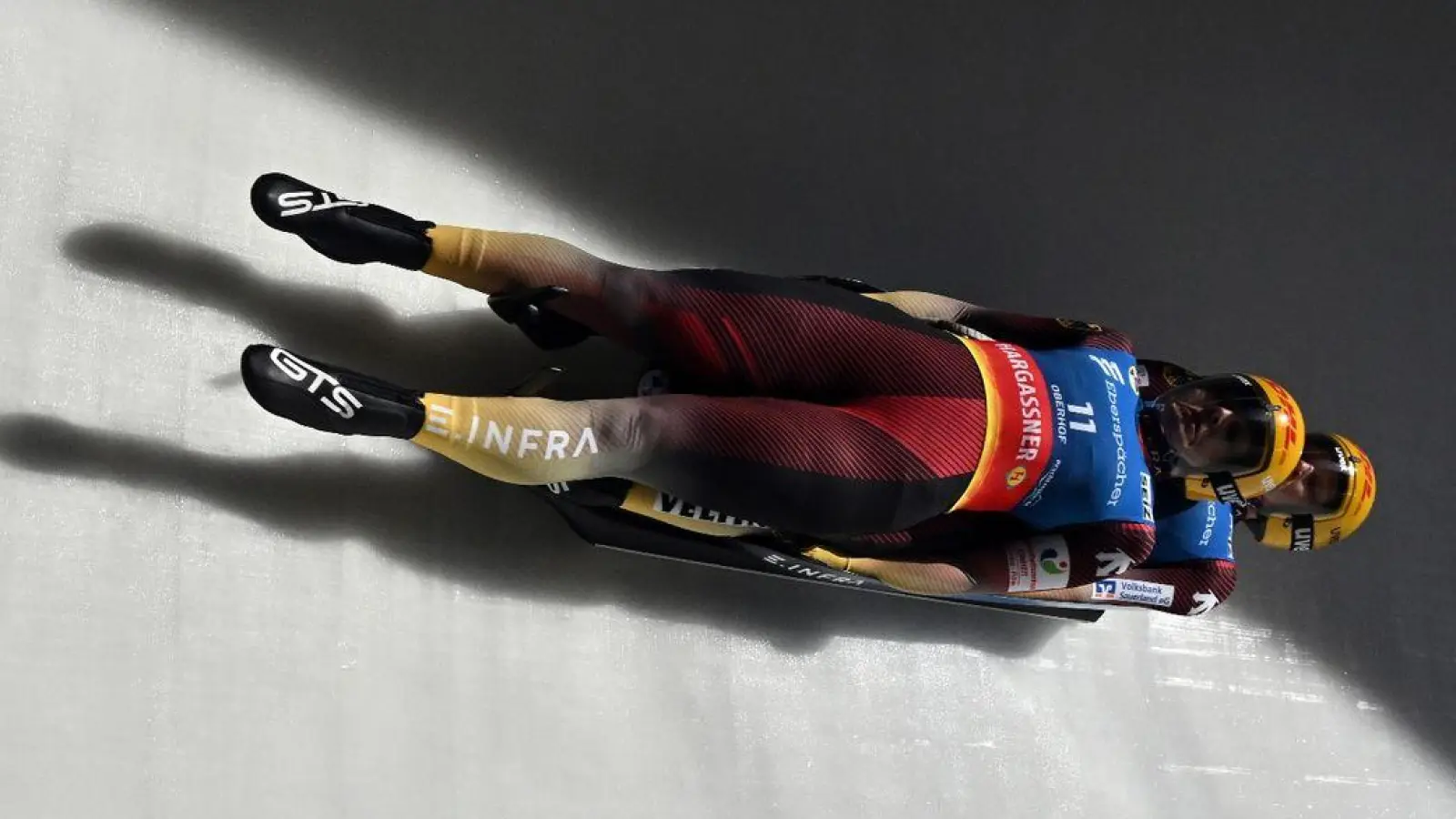 Jessica Degenhardt und Cheyenne Rosenthal feierten in Oberhof im Doppelsitzer einen Bahnrekord. (Foto: Martin Schutt/dpa)