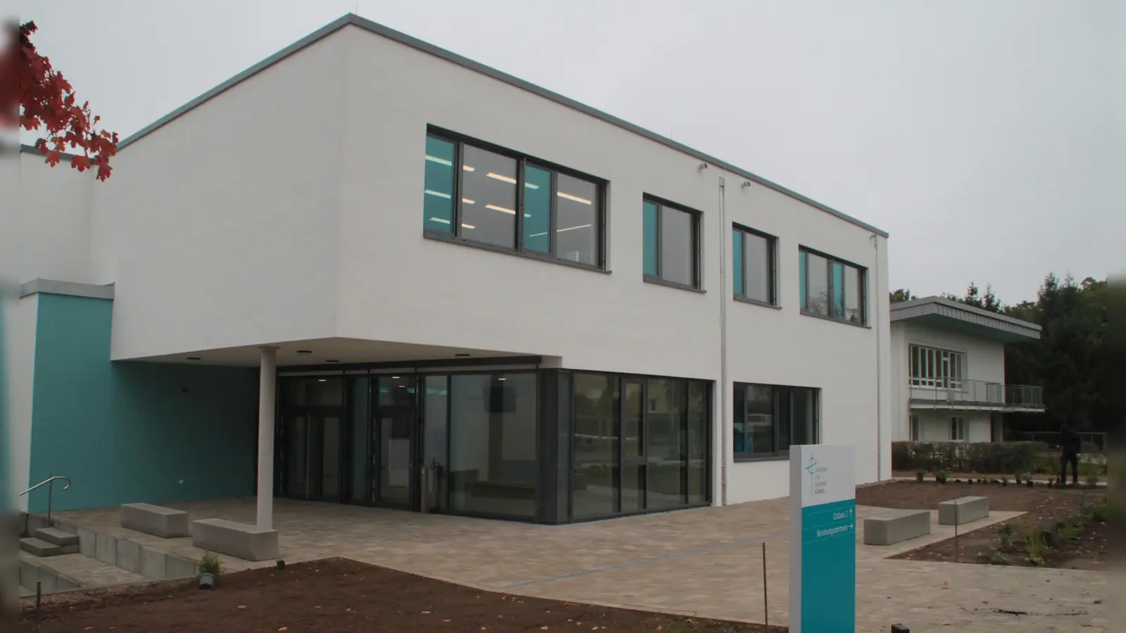 Der Neubau der Christian-von-Bomhard-Schule ist barrierefrei ausgeführt. (Foto: Hans-Bernd Glanz)