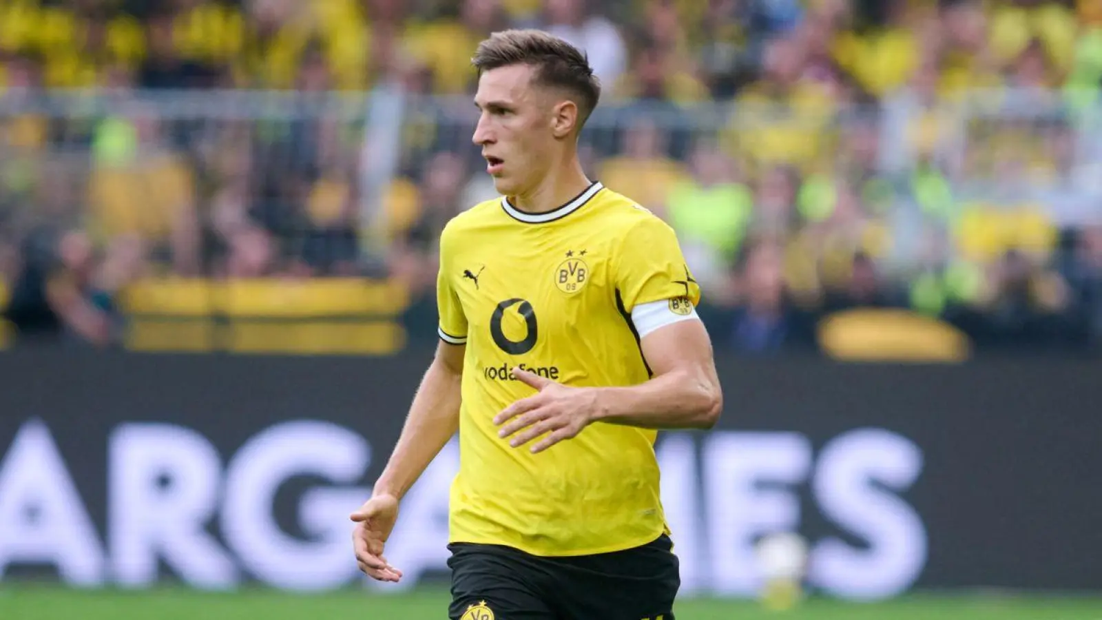 Spielt Nico Schlotterbeck bald schon wieder im Nationaltrikot? (Foto: Bernd Thissen/dpa)
