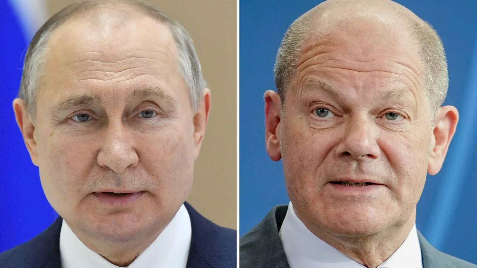 Kremlchef Wladimir Putin hat immer wieder erklärt, offen zu sein für einen Dialog auch mit Kanzler Olaf Scholz. (Archivbild) (Foto: ---Kay Nietfeld/dpa/AP/sputnik/dpa)