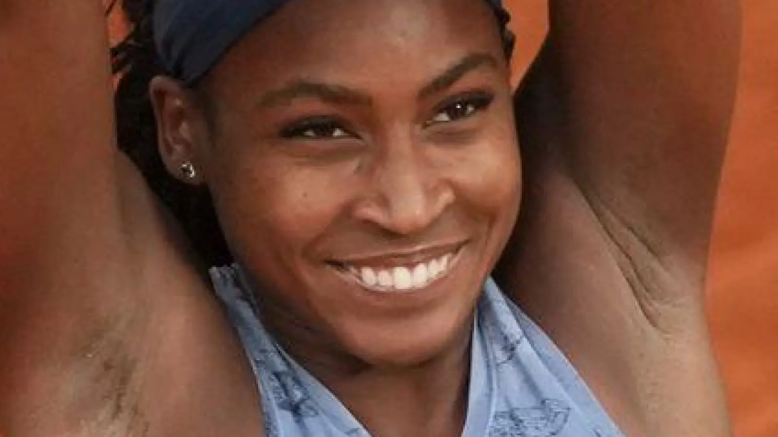 Coco Gauff dachte im Moment des Triumphs auch an die Minderheiten in den USA, die unter dem aktuellen Präsidenten Donald Trump leiden. (Foto: Christophe Ena/AP/dpa)