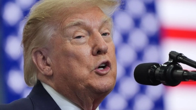 Trump kündigt den zuvor geplanten Livestream einer Militärhinrichtung ab. (Archivbild) (Foto: Alex Brandon/AP/dpa)