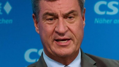 Markus Söder will, dass die Spritpreise sinken. (Foto: Sven Hoppe/dpa)