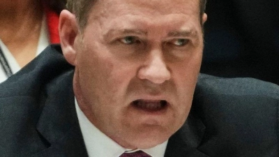 Der UN-Botschafter der USA, Michael Waltz, spricht im UN-Sicherheitsrat. (Archivfoto) (Foto: Frank Franklin II/AP/dpa)