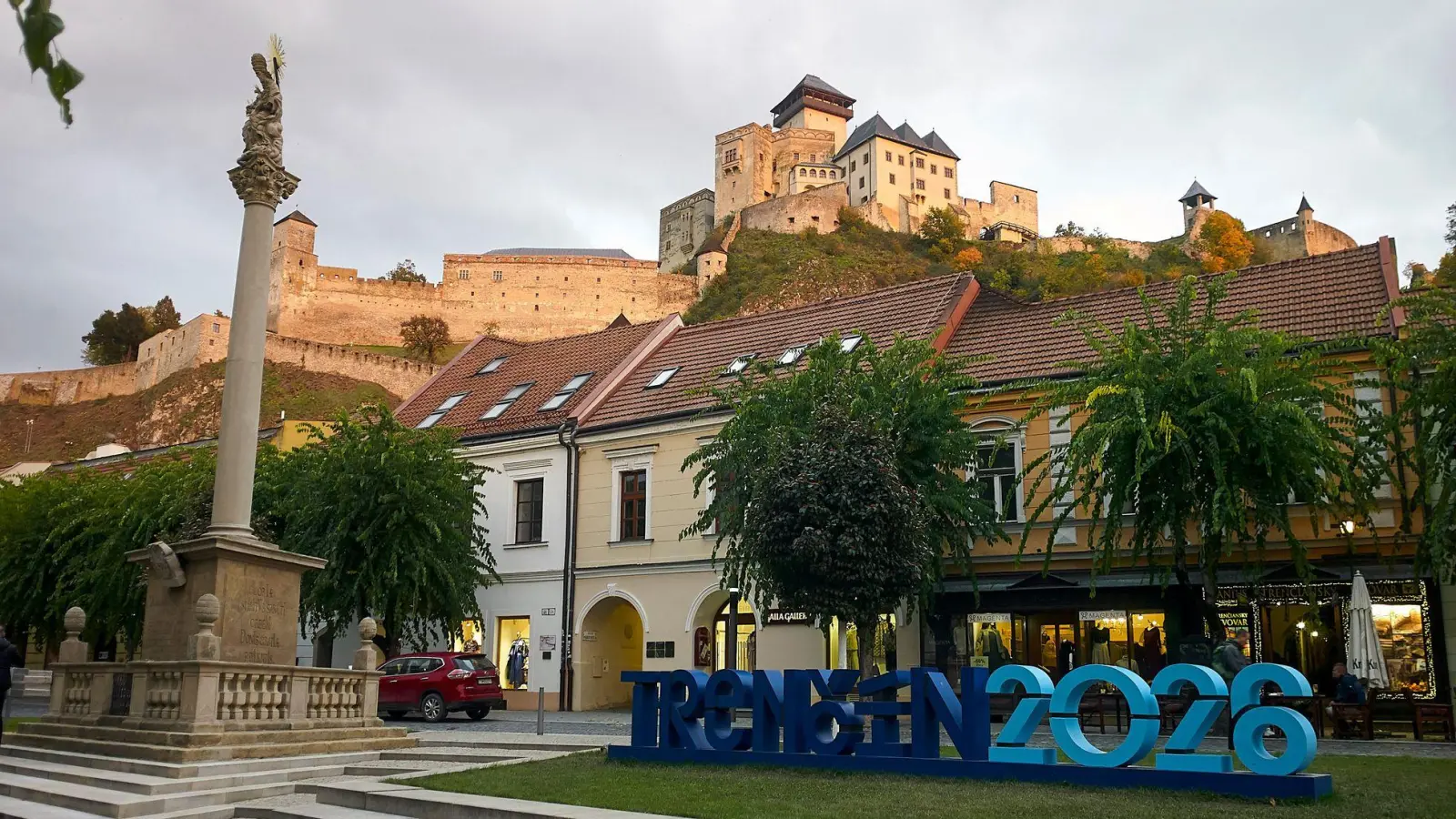 Trencin ist eine der beiden Kulturhauptstädte 2026. (Foto: Michael Heitmann/dpa)