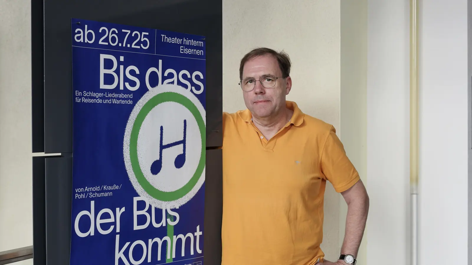 Verabschiedet sich mit einem Schlager-Liederabend von Ansbach: Intendant Axel Krauße (Foto: Thomas Wirth)