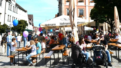 Besuchen Sie das Herbstfest in Neustadt an der Aisch und genießen Sie die Zeit mit Freunden und der Familie. (Foto: Gudrun Schwarz-Köhler)