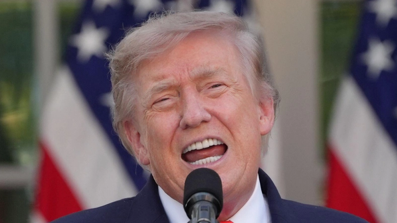 Trump droht mit neuen Zöllen. (Archivbild) (Foto: Jacquelyn Martin/AP/dpa)