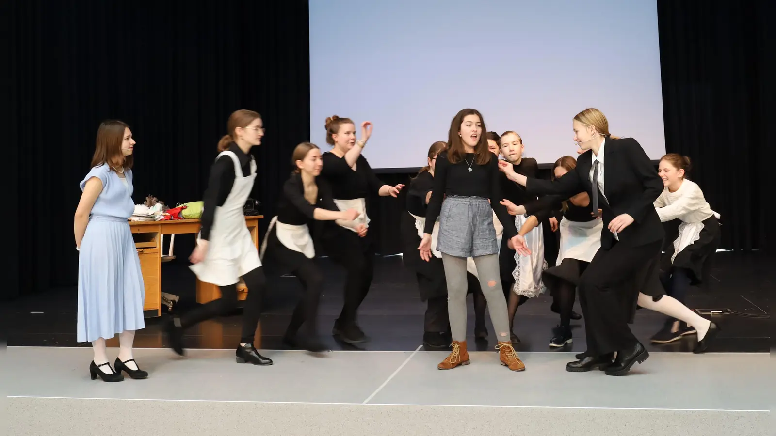 Mit ihrem Musical haben die jungen Akteure des Cantemus-Chores im Februar bereits die Zuschauer in Feuchtwangen begeistert. Nun kommen die Mitwirkenden mit dem Stück nach Dinkelsbühl. (Achivfoto: Claudia Möbus)