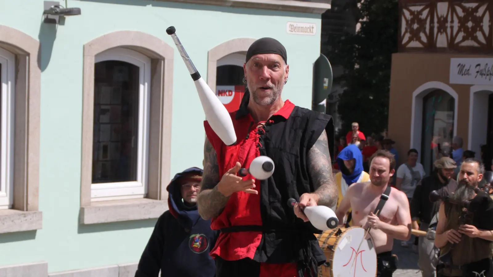 Das Altstadtfest in Bad Windsheim steht am ersten Juli-Wochenende an. (Archivbild: Hans-Bernd Glanz)