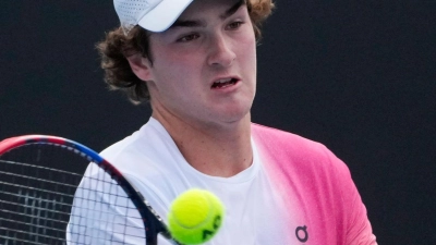 Joao Fonseca gilt als kommender Top-Ten-Spieler im Tennis - mindestens. (Archivbild) (Foto: Asanka Brendon Ratnayake/AP/dpa)