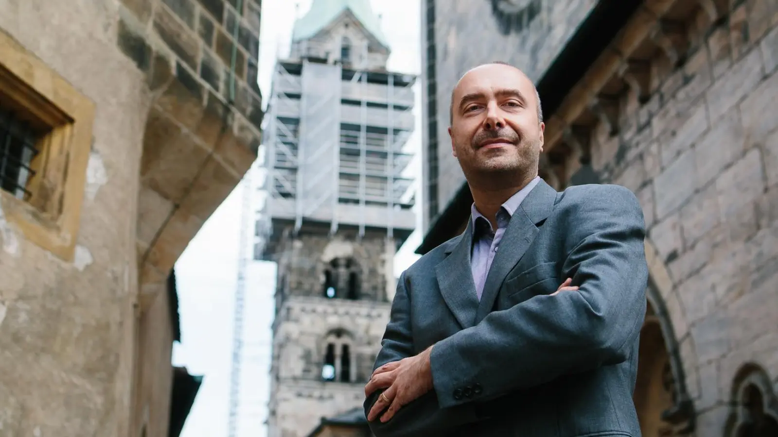 „Bamberger Zwietracht“ ist Harry Lucks neuer Franken-Krimi. Die Ermittler in der Geschichte kommen auch nach Ansbach. (Foto: Hendrik Steffens)