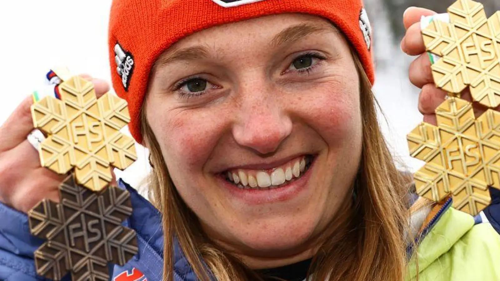 Katharina Schmid beendet ihre Karriere. (Archivbild) (Foto: Daniel Karmann/dpa)