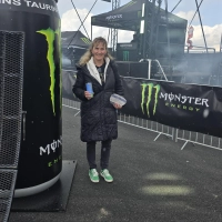 Mit der FLZ unterwegs: Beate Claus aus Ansbach beim „24-Stunden-Rennen“ am Nürburgring (Foto: Michael Wagner)