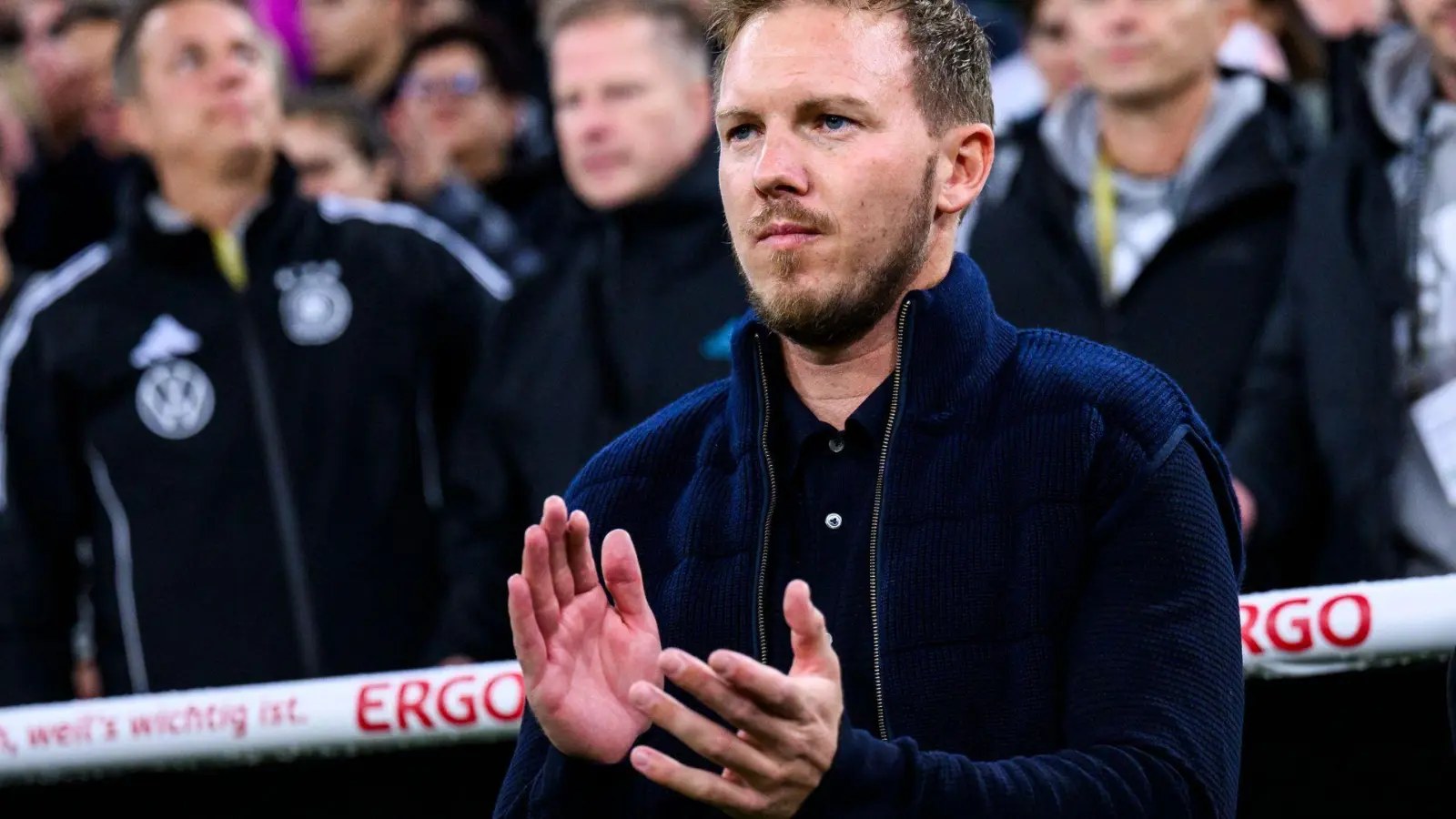 Für Bundestrainer Julian Nagelsmann lief die Nations League in diesem Jahr sehr erfolgreich.  (Foto: Tom Weller/dpa)