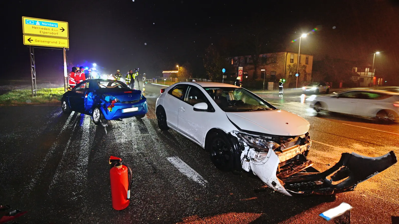 Ein schwerer Unfall geschah am Dienstag bei Ansbachs Stadtteil Elpersdorf. (Foto: Jim Albright)