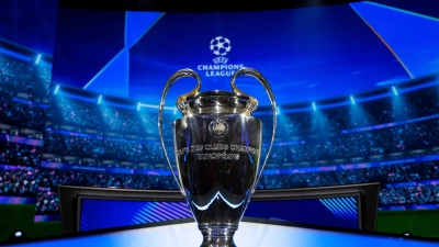 Das Objekt der Bayern-Sehnsucht, der Champions-League-Pokal. (Archivbild) (Foto: Gregorio Borgia/AP/dpa)