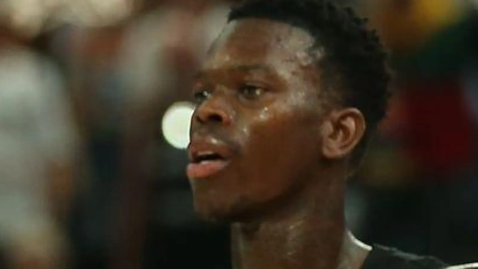 Schröder beim Spiel gegen Litauen. (Foto: Matthias Stickel/dpa)