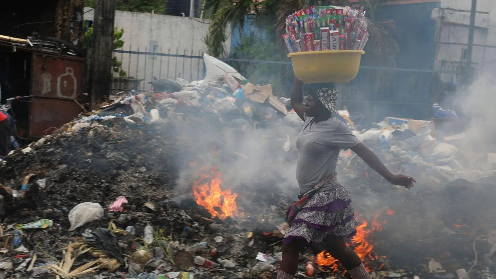 Haiti steckt in einer tiefen Sicherheits- und humanitären Krise. (Archiv) (Foto: Odelyn Joseph/AP/dpa)