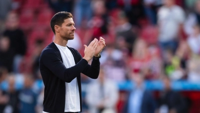 Leverkusen-Coach Xabi Alonso soll Trainer bei Real Madrid werden. (Foto: Marius Becker/dpa)