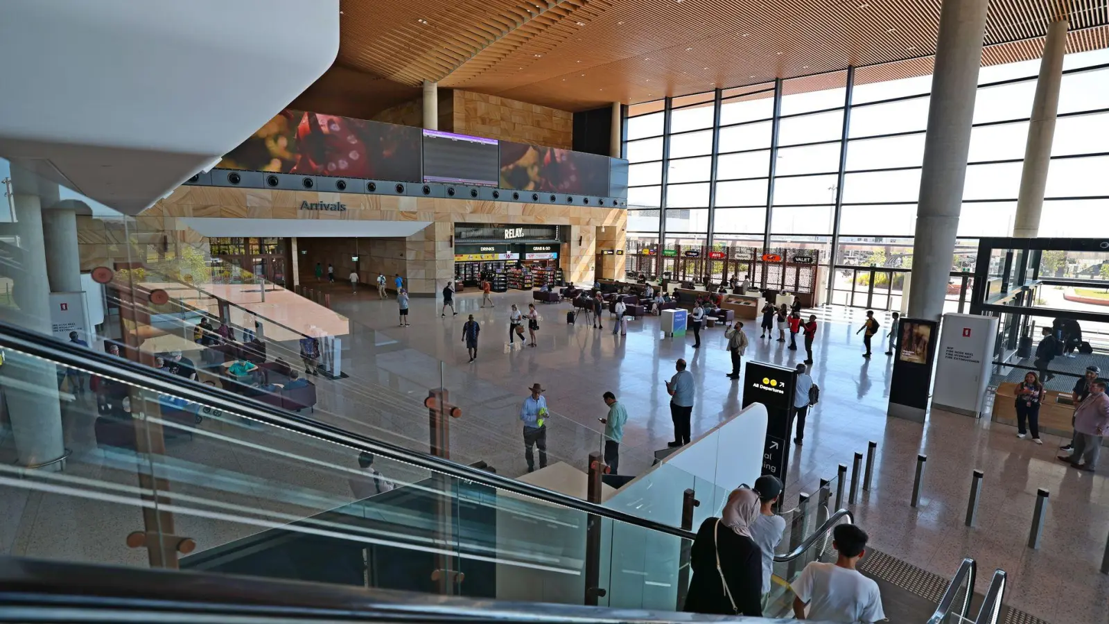 Der neue Flughafen nahm am Wochenende den Betrieb auf. (Foto: Gong Bing/XinHua/dpa)