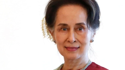 Aung San Suu Kyi ist ins Gefängnis gebracht worden. (Foto: Uncredited/AP/dpa)