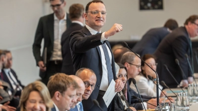 Jens Spahn: Wiedergewählt mit knapp fünf Prozentpunkten weniger als vor einem Jahr.  (Foto: Michael Kappeler/dpa)