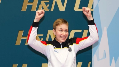 Es läuft gut für Hanna Bühlmeyer zur Zeit. Auch in München gab es Grund zum Jubel. (Foto: BSSB)