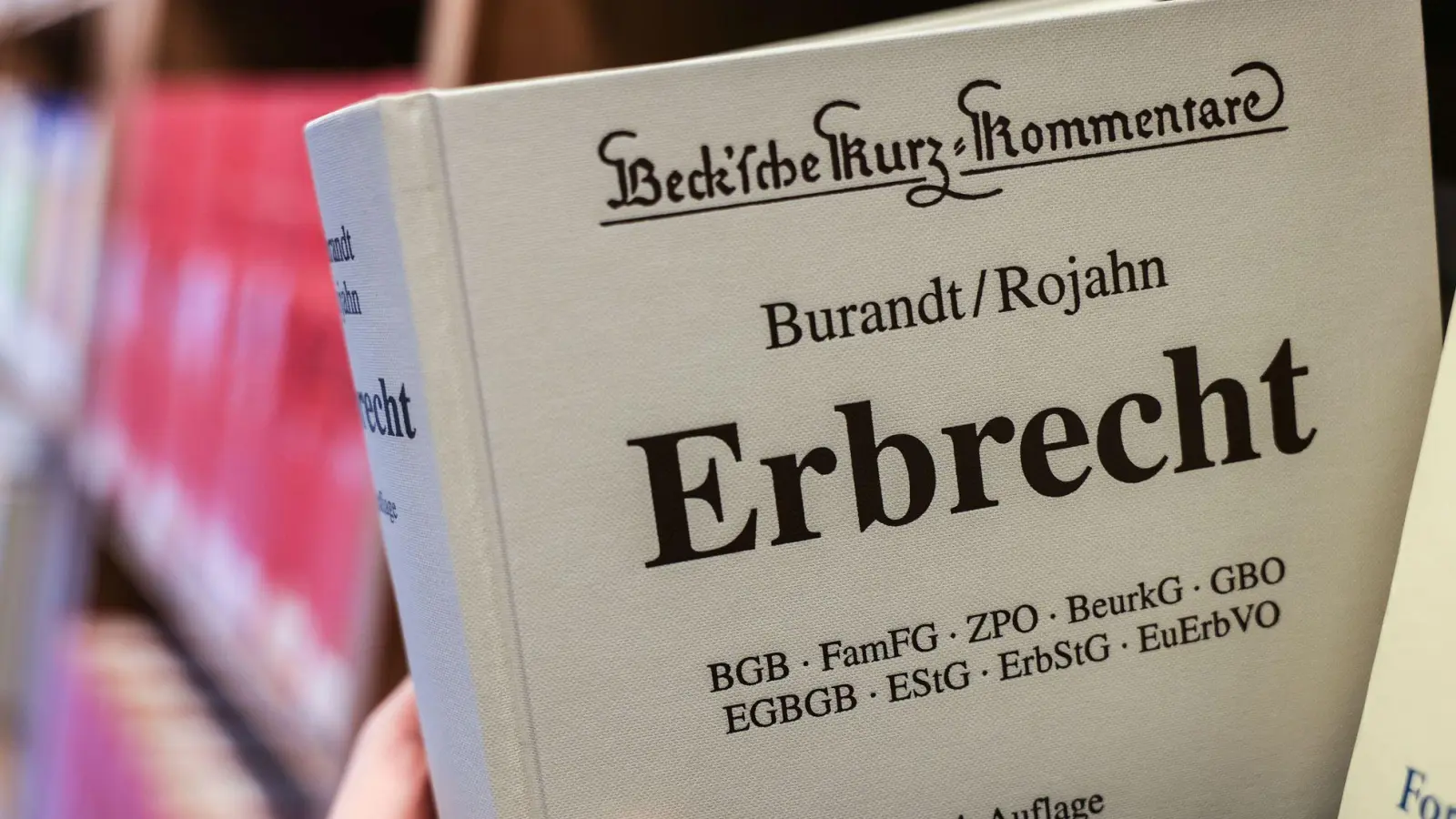 Dicker Schinken, komplexer Inhalt: Kein Wunder gibt es unter Laien viel Unsicherheit beim Thema Erbe - und manche Annahmen können zu Ärger führen. (Foto: Oliver Berg/dpa/dpa-tmn)
