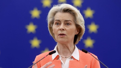 Vorerst keine Besuche in Ungarn: Ursula von der Leyen reagiert auf die Alleingänge von Viktor Orban. (Archivfoto) (Foto: Jean-Francois Badias/AP/dpa)