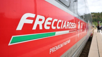 Der italienische Schnellzug soll ab Sommer 2027 München mit Rom und Mailand verbinden.  (Foto: Daniel Karmann/dpa)
