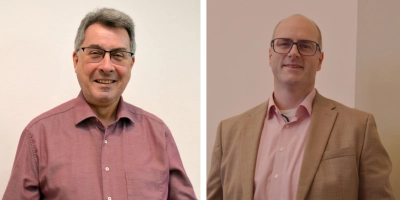 Wolfgang Lampe (SPD) unterlag Thomas Schmitt (Bürgerliste) in der Stichwahl ums Bürgermeister-Amt von Uffenheim. Schmitt ist demnach neuer Bürgermeister. (Fotos: Johannes Zimmermann)