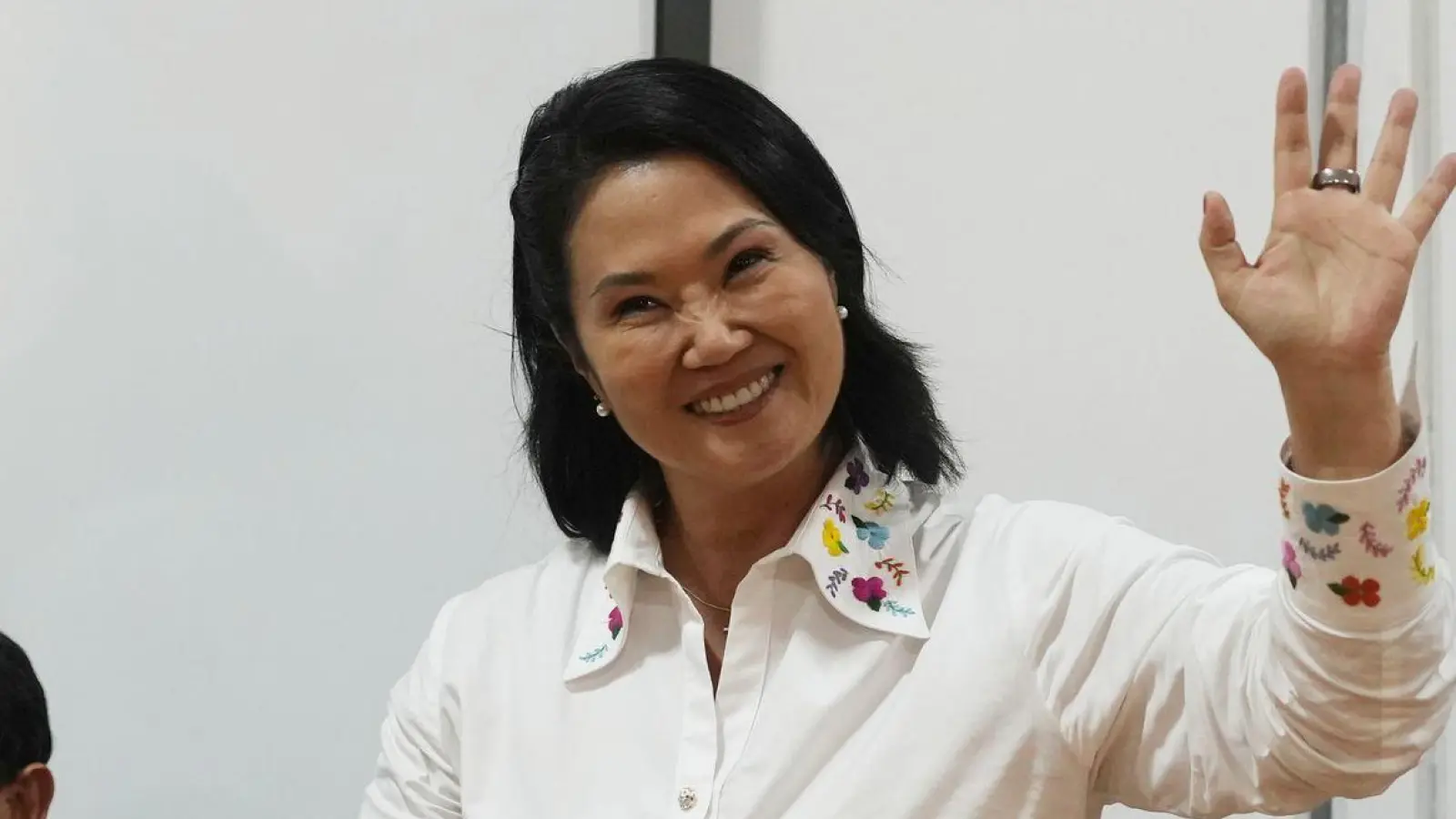Keiko Fujimori bewarb sich bereits zum vierten Mal um das Präsidentenamt. (Foto: Guadalupe Pardo/AP/dpa)