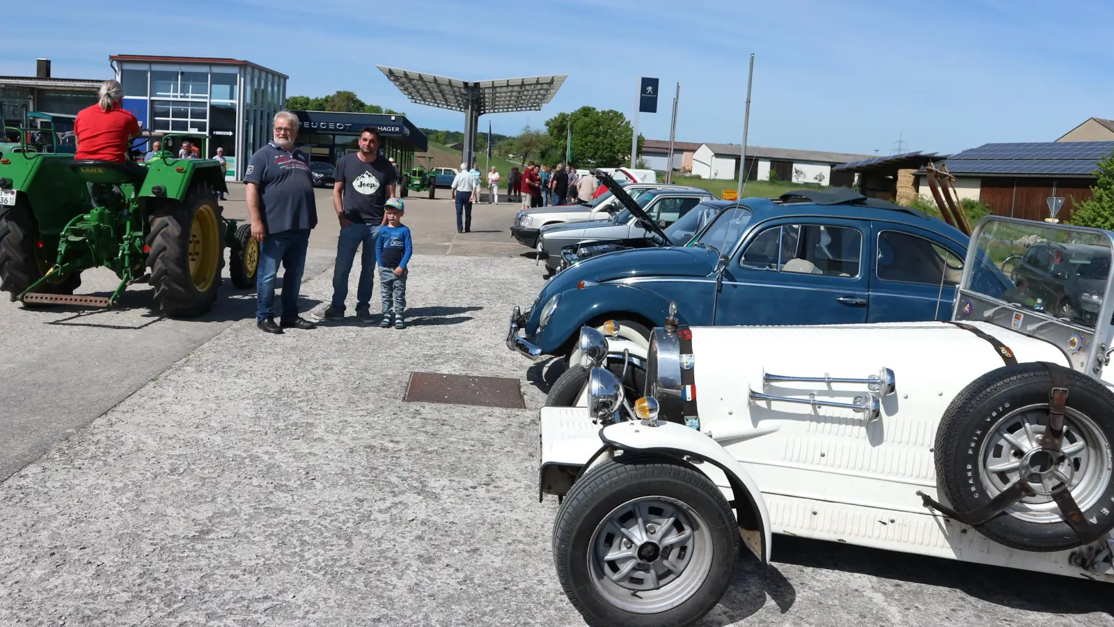 Der Handwerker-, Bauern- und Kunstmarkt in Oberscheinfeld überzeugt mit einem tollen und bunten Programm für die ganze Familie. (Foto: Rainer Fritsch)