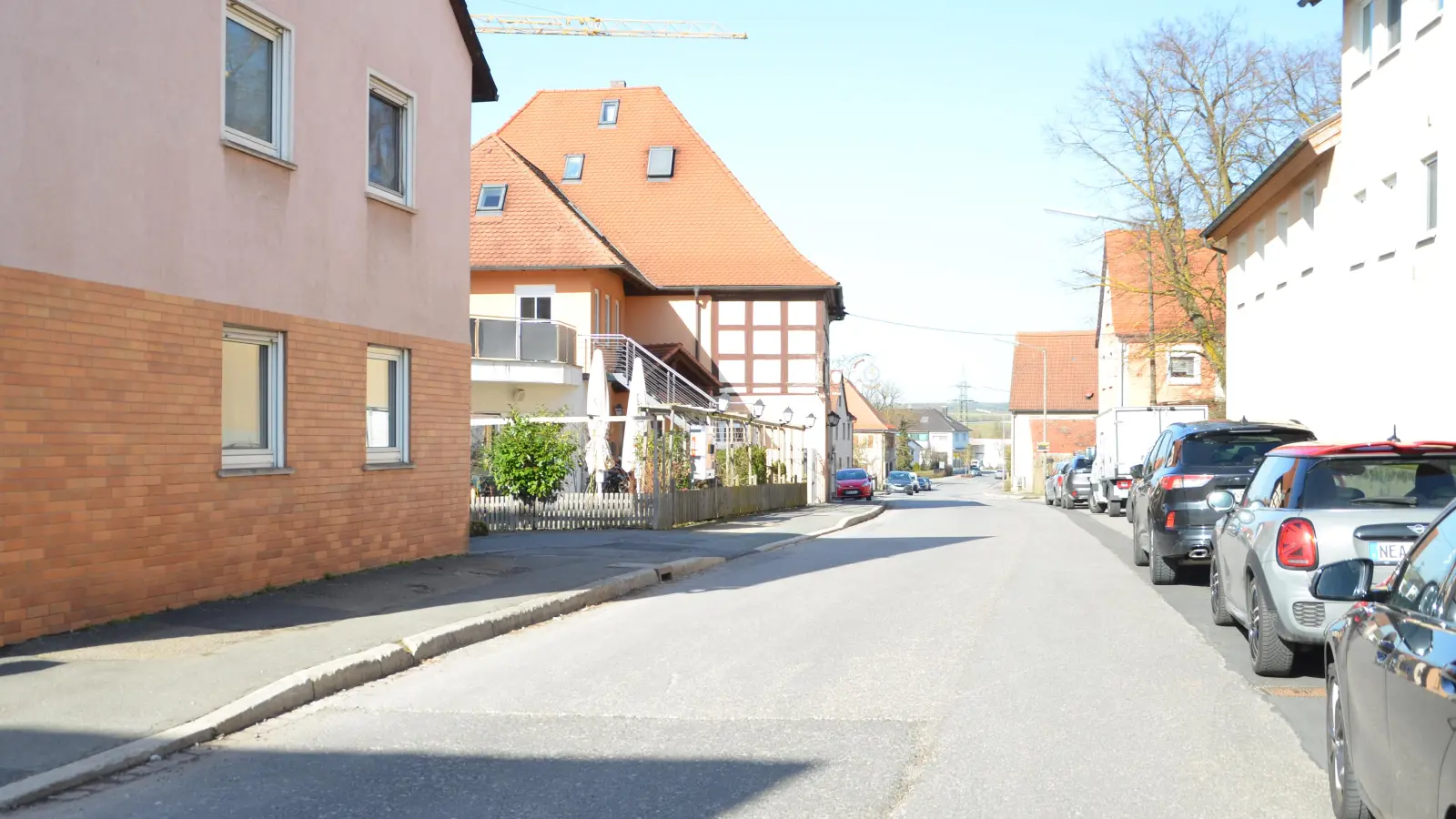 Bis Ende 2028 sollen die Bamberger Straße fertiggestellt werden. Anwohner können in einem Gespräch noch ihre Gestaltungsvorschläge einbringen. (Foto: Christa Frühwald)