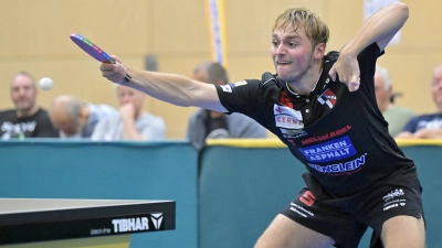 Daniel Rinderer ist im Einzel in dieser Saison noch ungeschlagen. (Foto: Martin Rügner)