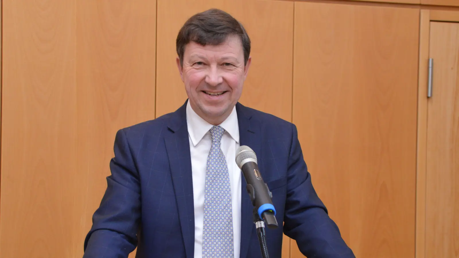 Jürgen Heckel will 2026 wieder zum Bürgermeister von Bad Windsheim gewählt werden. (Archivbild: Johannes Zimmermann)