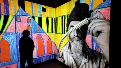 Die erste Ausstellung im Lindauer Kunstforum Hundertwasser haben mehr als 100.000 Menschen besucht. (Archivbild) (Foto: Karl-Josef Hildenbrand/dpa)