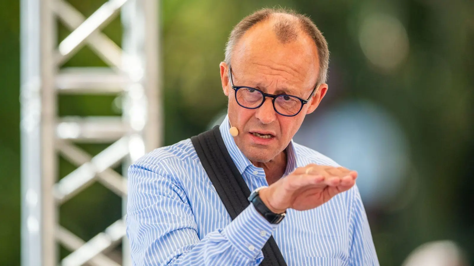 Fordert einen Preisdeckel: CDU-Chef Friedrich Merz. (Foto: Lino Mirgeler/dpa)